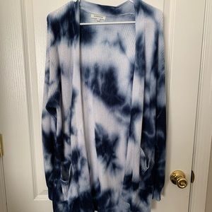 Tie dye cardigan